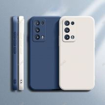 Custodia per telefono semplice in puro colore per OPPO Reno6 Reno 6 Pro 6Pro 5G Snapdragon 6.55 "CPH2247 Cover posteriore in silicone liquido per la pelle