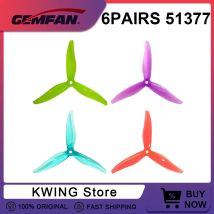 2Pairs/4PC Gemfan Hurricane 51377 Propeller Für Mulitirotor Propeller RC Flugzeug FPV Racing Freestyle Drone Teile 4Pairs/8PC