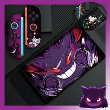 Funda Gengar de dibujos animados para Nintendo Switch 2/NS consola de juegos Oled Joy-con diseño de tipo dividido cubierta protectora a prueba de golpes a prueba de caídas