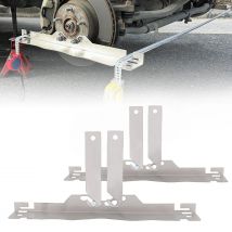 Front End Alignment Tool Wheel Alignment Tool Plate Stainless Steel with Connection Sheet for Cars Trucks Off Road Vehicles