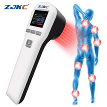 ZJKC artrite guarigione delle ferite terapia di basso livello Laser 808nm 650nm Sciatica speroni del tallone sollievo dal dolore al collo dispositivo di terapia Laser freddo
