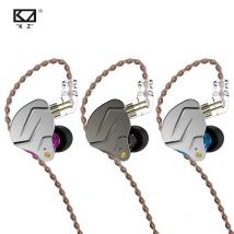 KZ ZSN PRO 1BA 1DD Hybrydowe słuchawki douszne HIFI Metal Bass Earbud Sport Music Słuchawki Wymienne