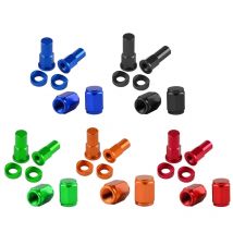 Motocross Rim Lock Nut Kit Tire Clamp Screw Rim Lock Nut Spacer Kit Rim Lock Nuts Bolts Spacer Motocross Valves Caps