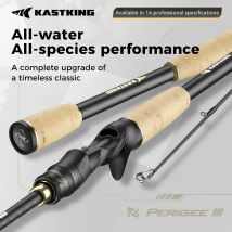KastKing Perigee III Rod Carbon Spinning Casting Fishing Rod 1.83/1.98/2.03/2.13/2.28/2.43m Baitcasting Rod Bass Pike Fishing
