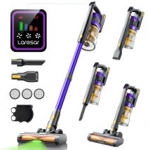 Laresar X11 550W 55000PA Aspirapolvere senza fili con potenza di aspirazione Palmare Smart Home Tazza per la polvere 60 minuti di autonomia 3 pezzi Set di filtri