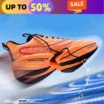 Laufschuhe Männer Sport Marathon Carbon Platte Hochwertige Atmungsaktive frauen Bequeme Athletische Rutschfeste Turnschuhe Air Kissen