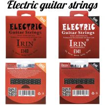 IRIN E-Gitarre Saiten High Carbon Legierung + Nickel Stahl Wicklung Gitarre Saiten 1-6 String Set Gitarre Zubehör