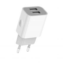 5V 2A USB-Ladegerät 2 Ports Ladegeräte Handy EU-Stecker Netzteil Wandladung für iPhone 11 12 13 Pro Max Samsung Xiaomi