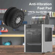 Toaiot Piedini antivibranti per Bambu Lab Tappetino in gomma antiscivolo antipolvere per BambuLab X1/X1C P1P/P1S H2D/H2S Ender 3 V2