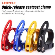 LEBYCLE MTB Road Bicycle Quick Release Seatpost Clamp Bike 28.6mm 31.8mm 34.9mm Seat Post Clamp Bike Seatpost Clamps Part
