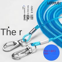 LINNHUE stahl draht seil schutz stange seil angeln seil große teleskop angeln angeln hohe elastische angelrute automatische teleskop