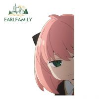 EARLFAMILY Anya Peek Car Stickers Trunk Anime Car Accessories Laptop Graffiti Caravan Surfboard Decals Skateboard Decoration