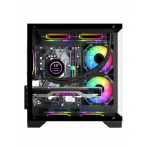 AOC CG391B MATX PC Case Gaming Desktop Case Supports 240 Water Cooling 7 Fan Positions Computer Case Sea View Room 컴퓨터 섀시 ータシャーシ
