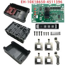 4511396   Caja de plástico para batería de iones de litio, placa de circuito de protección de carga, carcasa de caja PCB para EINHELL POWER X-CHANGE 18V 20V de litio