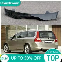 UBUYUWANT Für Volvo V70 2009-2014 Spoiler ABS Kunststoff Carbon Look Fließheck Dach Hinten Flügel Body Kit Zubehör