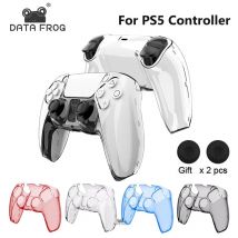 Cover trasparente DATA FROG per Controller PS5 custodia rigida trasparente per PC per accessori per