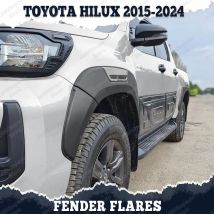 Parafango Flares Arco Ruota per Toyota Hilux Revo ROCCO ROGUE SR5 2015-2024 6 "Stile Liscio Parafanghi Accessori Auto