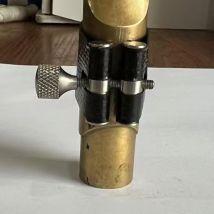Saxophon-Mundstückklemme, multifunktional, flexibel, direkter Ersatz, stabile Alto-Mundstück-Bigaturklemme für Saxophon, Klarinette
