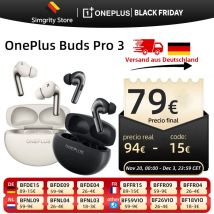 Versione globale Oneplus Buds Pro 3 TWS Auricolare Bluetooth 50dB Cancellazione attiva del rumore Durata della batteria 43 ore Bluetooth 5.4 IP55 AAC SBC
