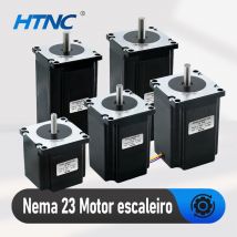 Motore passo-passo Nema 23 Motori DC 20-50v 1.2Nm 2Nm 2.2Nm 2.5Nm 3Nm 3A Motore passo-passo Nema23 a 4 fili per stampante 3D CNC