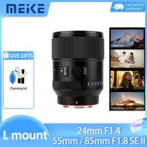 MEKE 24mm F1.4 55mm 85mm F1.8 SE II Full Frame L mount MIX Auto Focus Large Aperture STM Lens for Panasonic L mount Camera