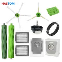 Szczotka główna Szczotka boczna Filtr Hepa Worek na kurz Uniwersalne części zamienne do iRobot Roomba i3 i4 i6 i7 i8 E5 E6 E7 j7 Akcesoria