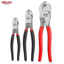 DELIXI ELEKTRYCZNY przecinak do kabli, szczypce do zdejmowania izolacji, kucie ze stali