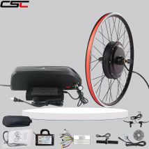 Zestaw do konwersji roweru elektrycznego CSC, silnik bezszczotkowy w piaście 48V 1000W, zestaw do konwersji ebike 1500W, akumulator Hailong 48V 18AH 25AH