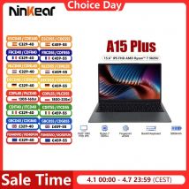 Laptop Ninkear A15 Plus AMD Ryzen ™   7 5825U Notebook IPS FHD da 15,6" 16 GB DDR4 1 TB SSD Windows 11 Wifi 6 Computer da gioco Notebook