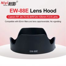 Kamera-Gegenlichtblende EW-88E Light Shadow Hood für Canon EOS RF 24–70 f/2,8 RF 24–105 mm F/2,8 Objektivdeckel aus Kunststoff