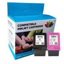 Nachfüllbare 62XL-Tintenpatrone für kompatiblen HP ENVY 5540 5541 5542 5543 5544 5545 5546 5547 5548 All-in-One-Drucker