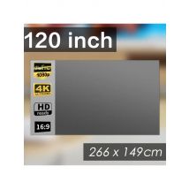 Portable Projector Screen 16:9 Foldable Projection Screens Home Cinema House Indoor Outdoor Theater 4K HD 1080P Anti Light Flat