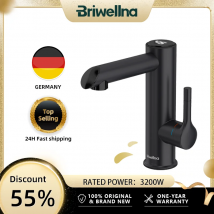 Briwellna Elettrico Warer Riscaldatore Rubinetto In Acciaio Inox Rubinetto di Riscaldamento Per Il Bagno 220V Rubinetto Dell'acqua Calda Mini Scaldabagno Che Scorre