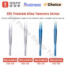 Ycs Präzision Titan legierung Pinzette profession elle Reparatur Finger abdruck Fly Line Telefon anti magnetische Elektronik Pinzette Handwerkzeuge