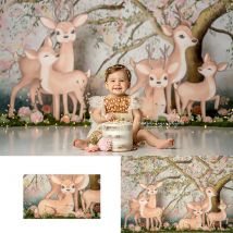 Wald Hirsch Kulissen Kinder Baby Fotografie Kind Erwachsene Foto Dekore Dschungel Tiere Hintergründe