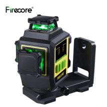 FIRECORE F95T-XG 12 líneas 3D nivel láser verde 360 batería recargable de iones de litio nivel láser autonivelante soporte en L integrado