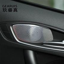 Per Audi A1 S1 8X 2011-2018 Maniglia Della Porta Dell'automobile Pannello Altoparlante Sound Pad Stereo Audio Altoparlante Copertura Adesivo Trim Accessori Auto
