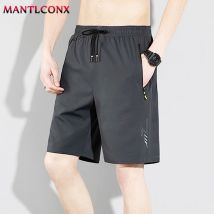 Herren-Shorts, Sommer, lässig, Boardshorts, atmungsaktiv, Strandshorts, elastische Taille, Joggen, Laufen, Sport, kurze Hosen, Reißverschlusstaschen