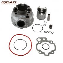 Moto 49mm 90cc Big Bore Kit Cilindro Per Yamaha DT50 TZR 50 AM6 Minarelli 2 Tempi Parti di Motore
