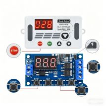 DC 5V-30V Dual MOS Zeit Verzögerung Relais High Level Trigger LED Digital Display Zyklus Zeit Timer Verzögerung Schalter Schaltung 12V 24V 0-999