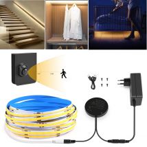 COB LED Bett Licht mit PIR Motion Sensor LED Controller Baby Bett Nachtlicht Bar, LED Streifen für Treppenhaus Korridor Schritt Beleuchtung