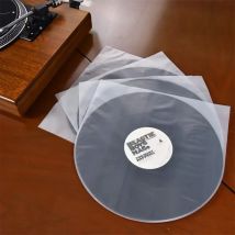 50 pezzi protezione per dischi in vinile 7 10 12 pollici sacchetti per dischi LP buste per dischi antistatiche contenitore interno esterno in plastica trasparente