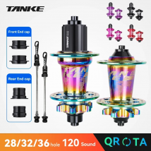 TANKE 120 Clic Mozzo 6 Cuscinetti Mozzo MTB Anteriore Posteriore 28 32 36 Fori Freno A Disco Mozzi per Bicicletta da Montagna 7 8 9 10 11 12 Velocità Parti Bici