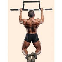 Indoor Horizontal Bar Pull-Up Device Fitness Equipment Punch-Free Parallel Bars Door Frame Pull-Up Bar for Sports Training