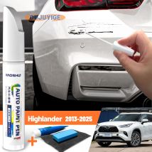 Autolack Stift Farbe Pflege Kratzer Reparatur Wachs Malerei Kratzer Entferner Für Toyota Highlander XU50 MK3 XU70 MK4 2013-2025 2014