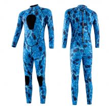 Mute per pesca subacquea da 3 mm Mute in neoprene Pesca Immersioni Surf Snorkeling Kayak Camouflage Adulto Full Body Termico Tenere al caldo