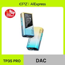 EPZ TP35 Pro Dongle Tipo C USB DAC Audio HiFi Decoder Audio portatile Amplificatore per cuffie CS43198X2 Decodificatore Supporto EQ Microfono Chiamata