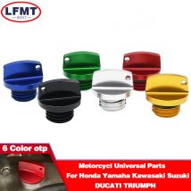 Motorcycle Crankcase Cap CNC Engine Oil Filler Screw Cover Plug M20*2.5 For Yamaha Honda Suzuki Kawasaki General Purpose Parts