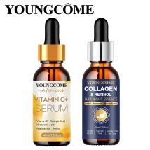 Kollagen-Gesichtsserum, Faltenentferner, Gesichtsserum, Lifting, Straffung, Verblassen feiner Linien, Anti-Aging-Essenz, Aufhellung, Aufhellung der Hautpflege ﻿