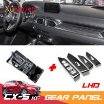 Verkleidung der Fenstersc halter verkleidung des Auto-Schalt kastens für Mazda-CX-5 cx5 2017-2020 kf lhd Aufkleber Streifen garnitur